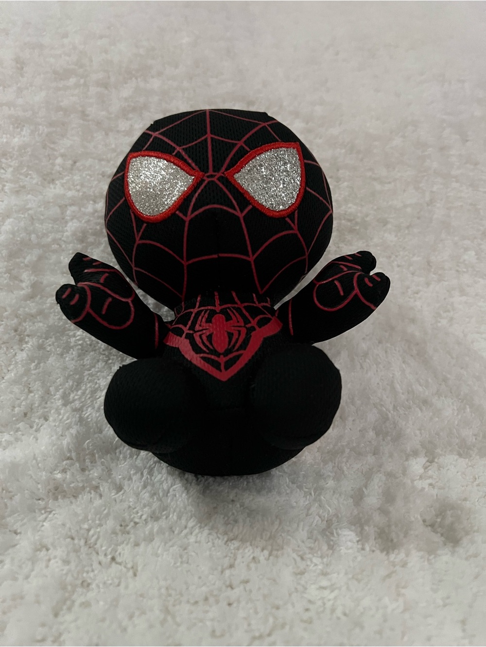 Marvel Miles Morales Black & Red Spider-Man Plush